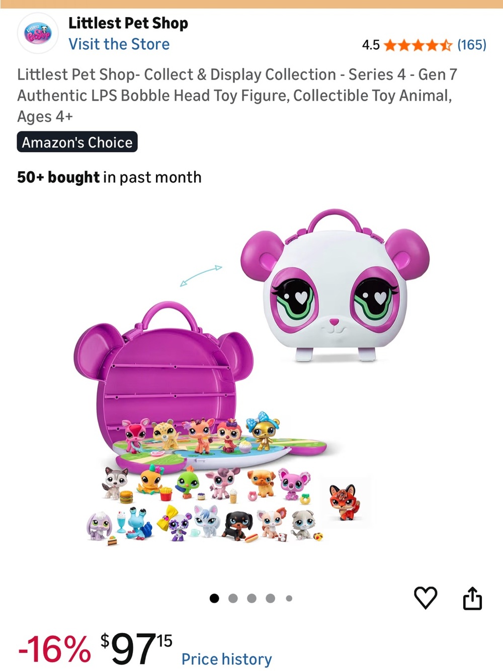 Littlest Pet Shop Collect and Display Collection